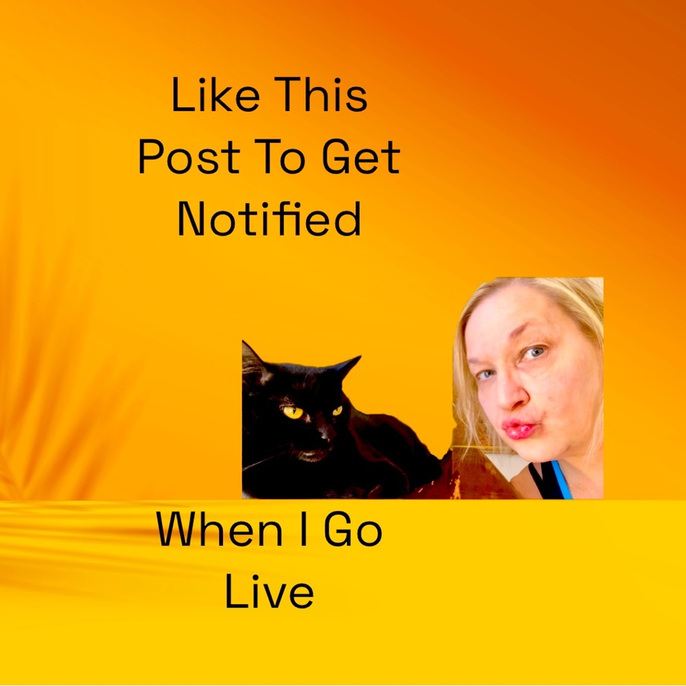 LIKE  ❤️ this listing to be notified when I have a LIVE SHOW!